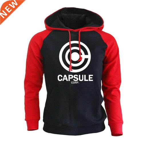 New Autumn Winter Fleece Raglan Sweatshirts Harajuku Anime