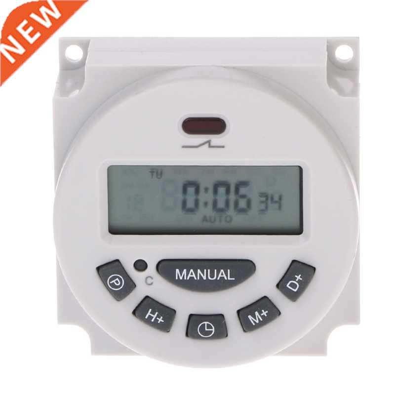 DC 12V Digital LCD Programmable Timer Relay Time of Weekly E