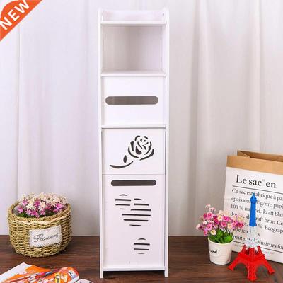 Bathroom Toilet Storage Cabinet Waterproof Organizer Vanity