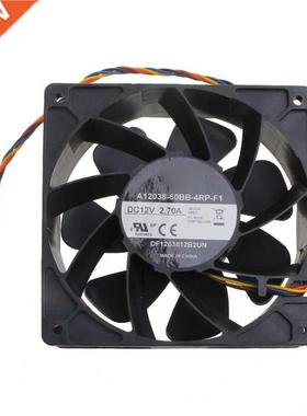 Spherical Bearing 210CFM High Speed Fan A12038 12cm DC12V 2.