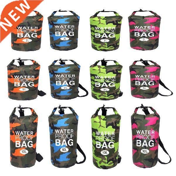 PVC Waterproof Dry Bag 2L 5L 10L Camo Outdoor Dvng