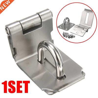 Durale Stainless Steel Hasp Latch And Staple Gate Anti-thef