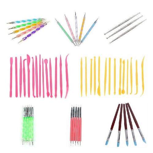 3-14Pcs Plastic Clay Sculpting Set Wax Carving Pottery