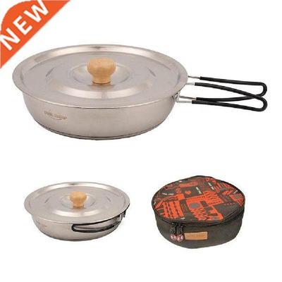 Non-Stick Folding Camping Frying Pan Convenient Outdoor