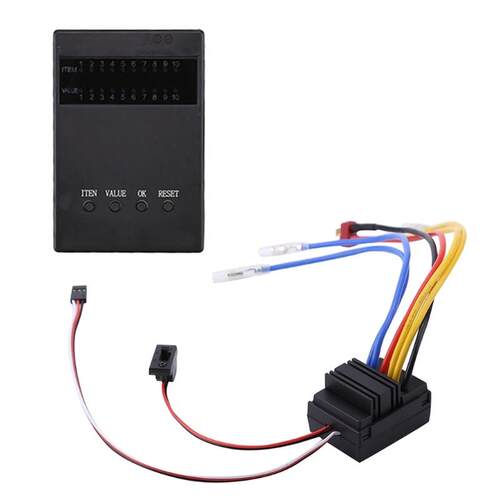 80A Double Motor Brushed Climbing ESC Speed Controller for 1