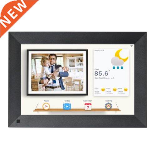 Electronic Album 10.1-Inch Photo Frame with Contact Cloud, A
