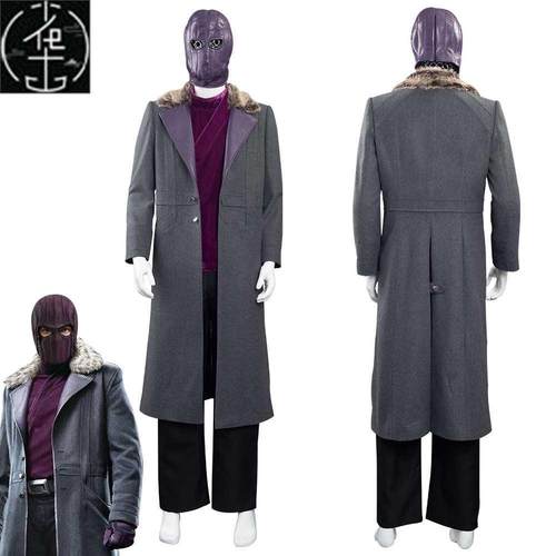 Soldier Baron Zemo Cosplay Costumes Halloween Carnival Suit