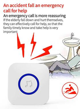 Waterproof Home Wireless Doorbell Smart LED Light Call Bell