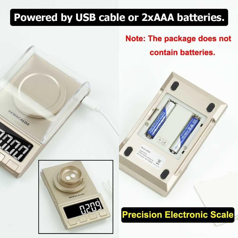 Digital Milligram Jewelry Scale 0.001g Precision Electronic