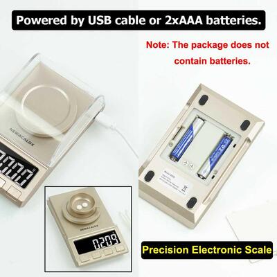 Digital Milligram Jewelry Scale 0.001g Precision Electronic