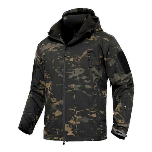 Mege Shark Skin Soft Shell Military Tactical Jacket Men Wate