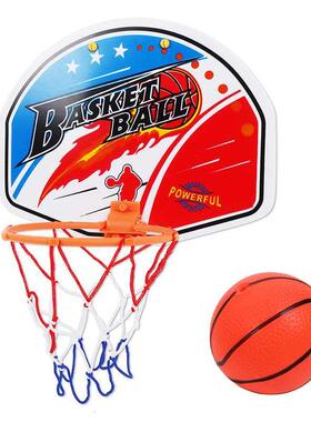27*21cm Plastic Basketball Basket Hoop Toy Mini Basketball B