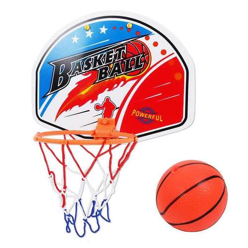 27*21cm Plastic Basketball Basket Hoop Toy Mini Basketball B