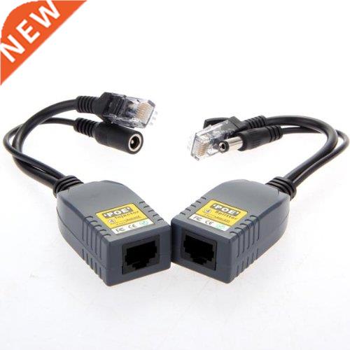 2 x PoE power through Ethernet cable Passive PoE Injector Sp