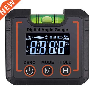 Digital Angle Finder netic Level Bubble Vial 490 Degree An