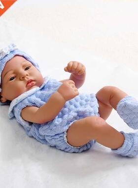 40cm Baby Reborn Dolls Toys Waterproof Baby Dolls Full Silic