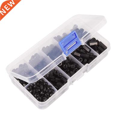 300pcs M3 Male Female Standoffs Nylon Spacer Hex Column Scre