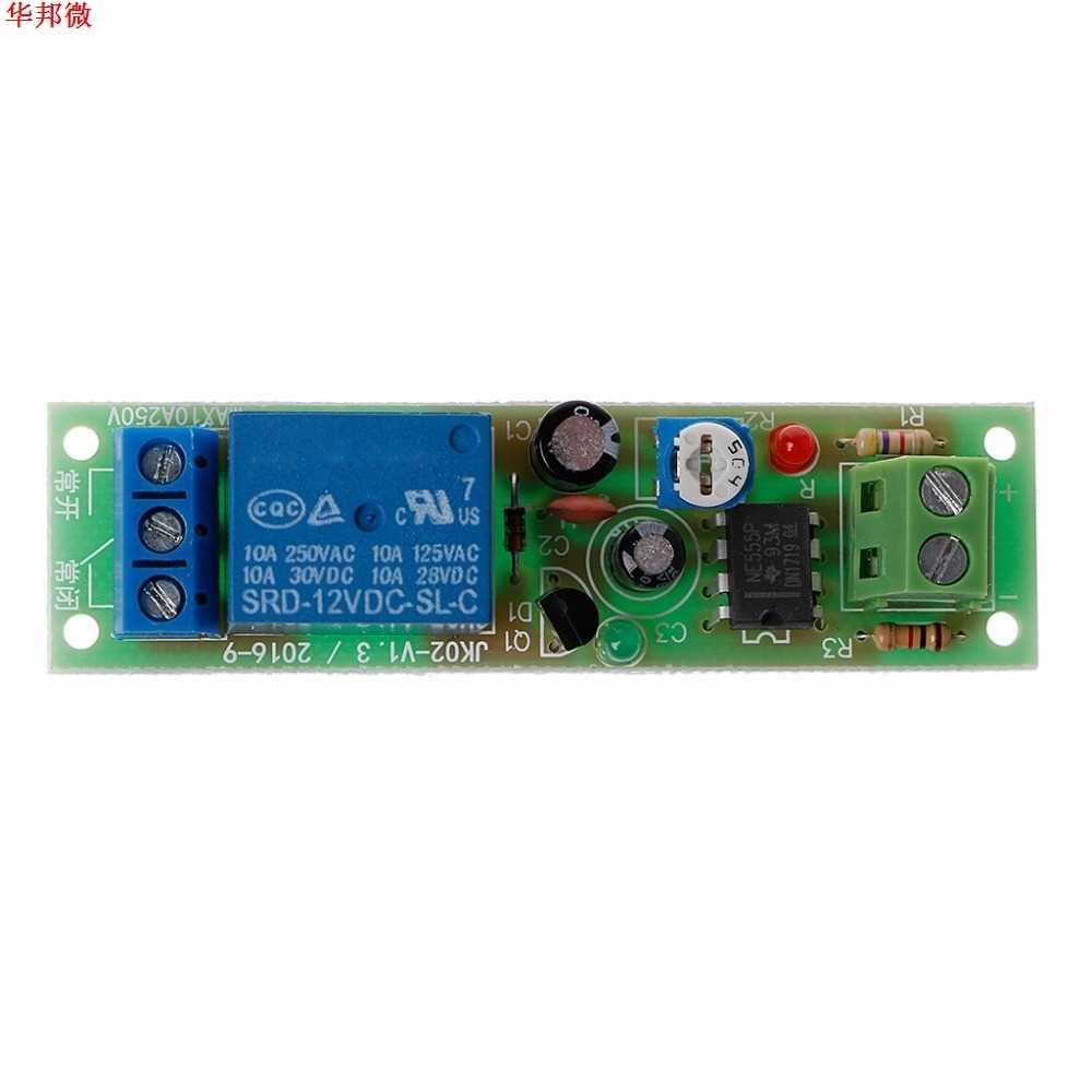 NE555 Relay DC 5V Timer Adjustable Delay Turn Off ON Switch