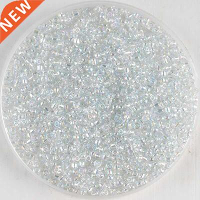 1000pcs 2mm transparent white crystal loose beads for jewelr