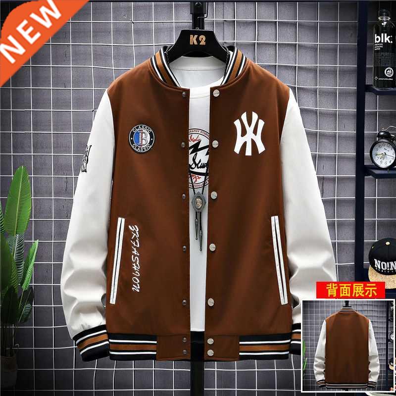 Men's jacket spring and autumn 2021 new casual wild student图片