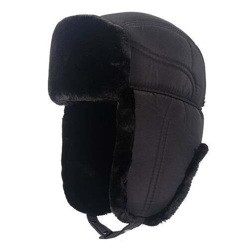 New Arrival Ushanka Men's bomber Hat Russian 2021 Warm Winte