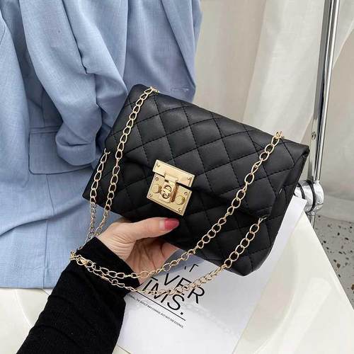 Embroidery Thread Small PU Leather Crossbody Bags For Women