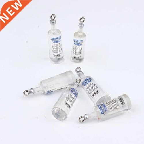 10pcs/pack Water Bottle Charms Resin Earring Findings D Ph