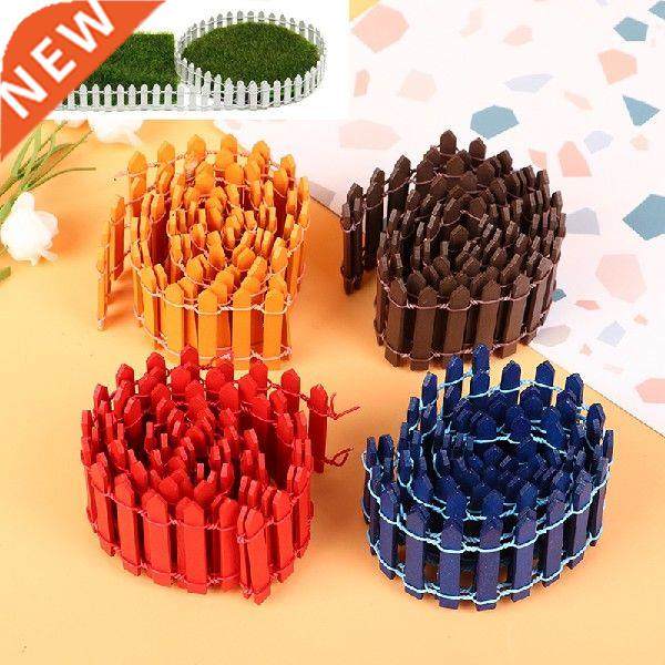 new  mini small fence barrier wooden craft miniature