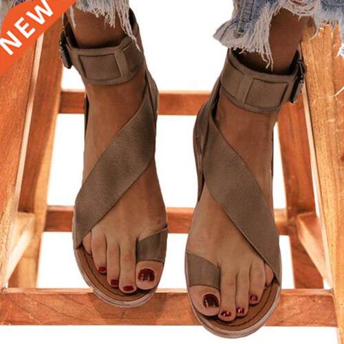 New Summer Women's Shoes Flat Sandals Female Open-Toe Shoes