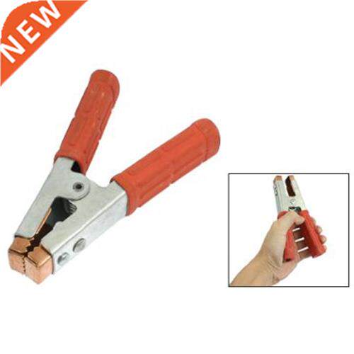Red Silver Crocodile Clip Style Loaded Welding 300A