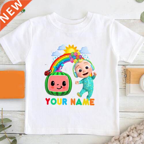 Coco-melon Birthday Shirts m Name Shirts for Boy Girls.