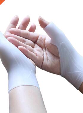 1pcs Silicone Gel Therapy Wrist Thumb Support Gloves Arthrit