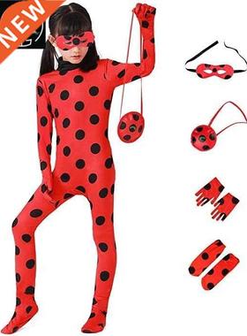 Girls Costume Beetle Dress Up Jumpsuit Suit for Kids cosplay