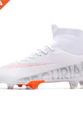 Zapatos de fútbol TF/FG para hombre, botas de fútbol altas