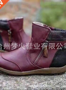 Size35-43Women'sshortflatuggs,Martinboots大码女雪地靴
