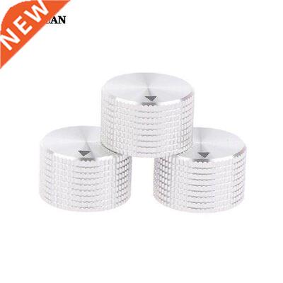 1pcs Silver Aluminum Volume Knob Cap / With The Pointer