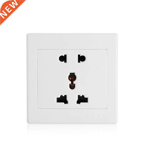 Universal 5 Hole Electric AC Power Outlet Panel Plate Wall C