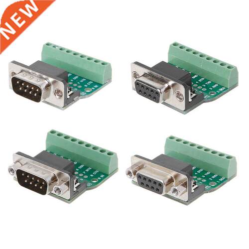 1 Pc DB9 Male/Female D-SUB Adapter Plate Connector RS232 Ser