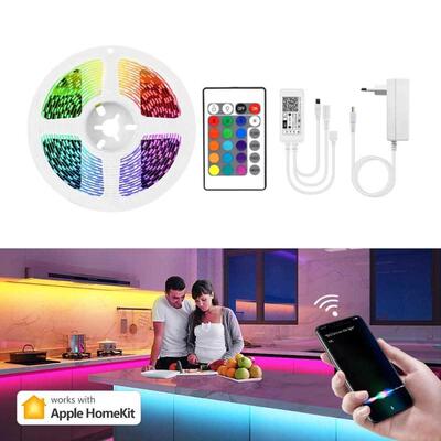 Apple Home LED Lights Room Smart WiFi LED Strip 12V Homekit