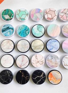 Glossy Popular Marble Expanding Phone Stand Grip Finger Rrin