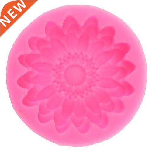 D Sunflower Silicone Cake Border Decoration Handmade Soap