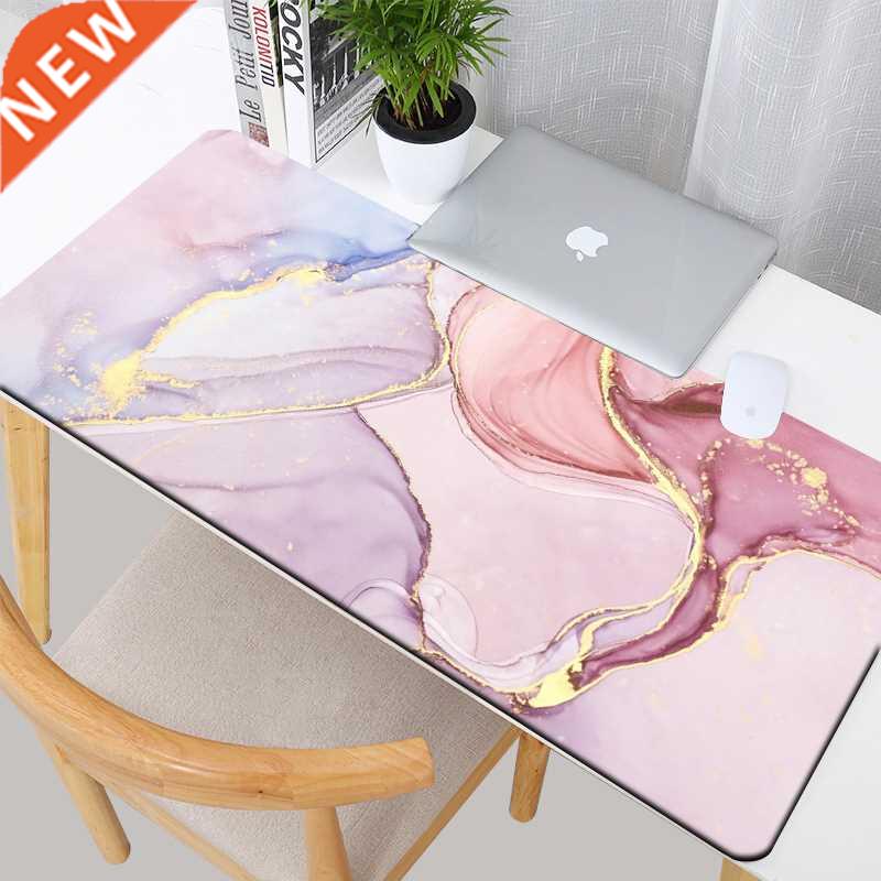 Cute Mouse Pad Marble Gamer Mousepad Company Keyboard Mat Ma