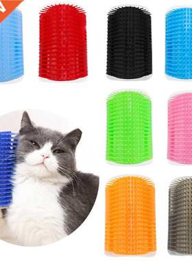 Explosive Pet Corner Hair Rubbing Device Massage Cat Brush S