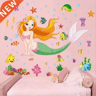 Waterproof bathroom kitchen wall sticker ocean deep water