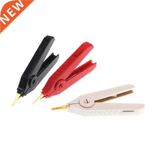 Copper gold-plated opening 12mm test clip LCR resistance cli