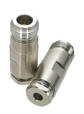 1Pcs Connector N Female Jack Clamp RG58 RG142 LMR195 RG400 C