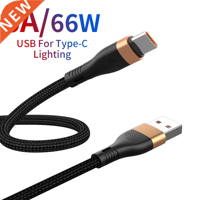 6A USB Type c Cable For Huawei mate 40 P40 p30 pro Honor Fas