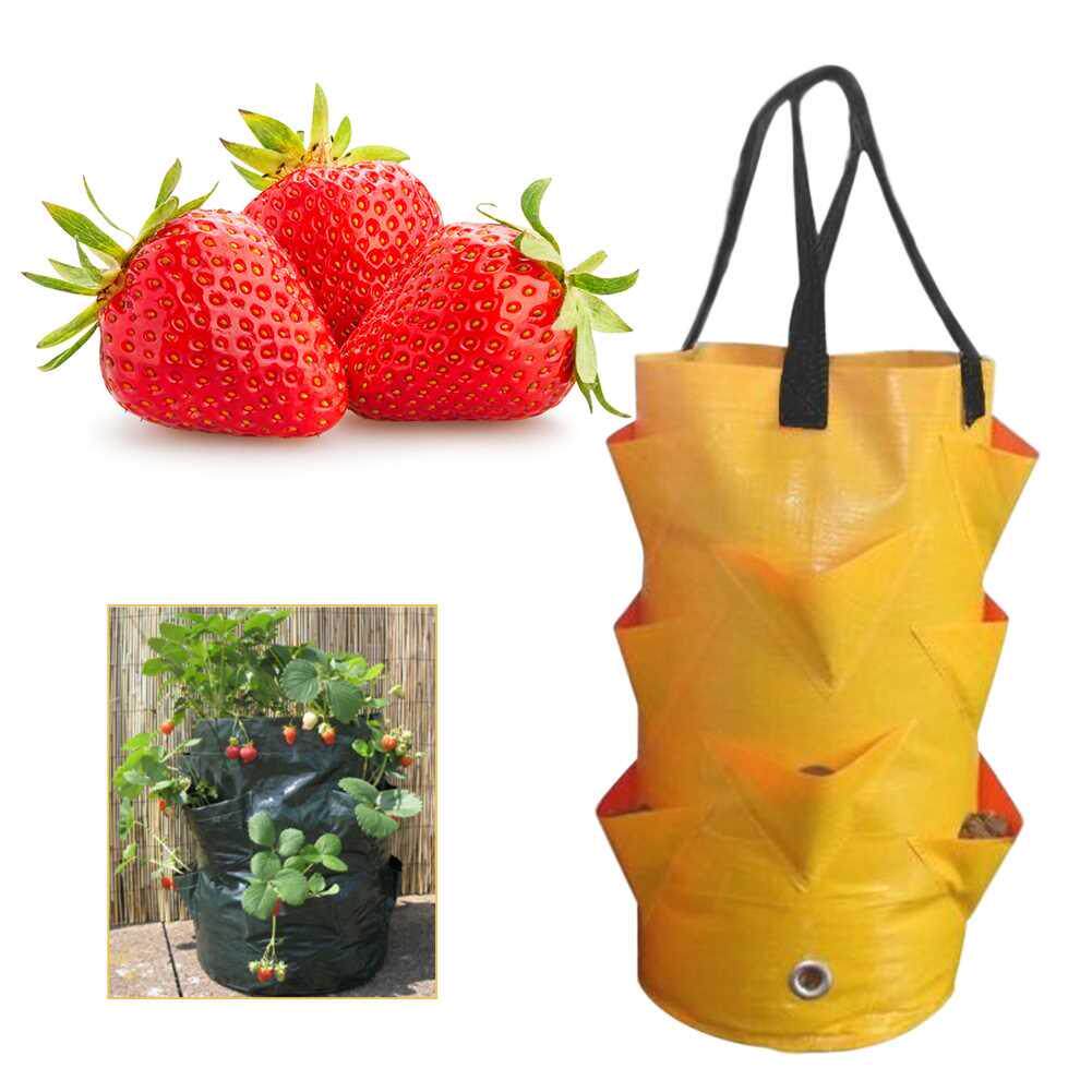 Multi-mouth Garden Planting Bag Strawberry Grow Bag