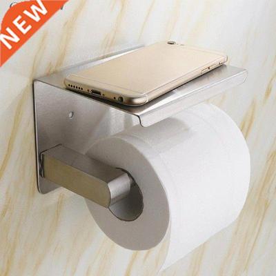 No Drilling Paper Holder Rustproof Toilet Papers Dispenser