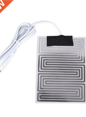 3.7V~5V Carbon Fiber Heating Pad Hand Warmer USB Heating